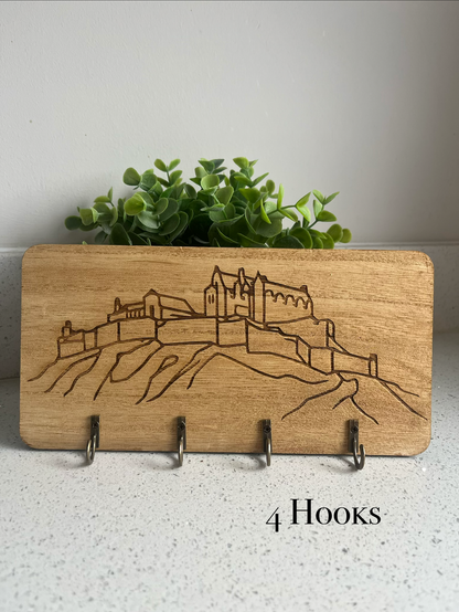 Engraved Key Holders - Scottish Line Art