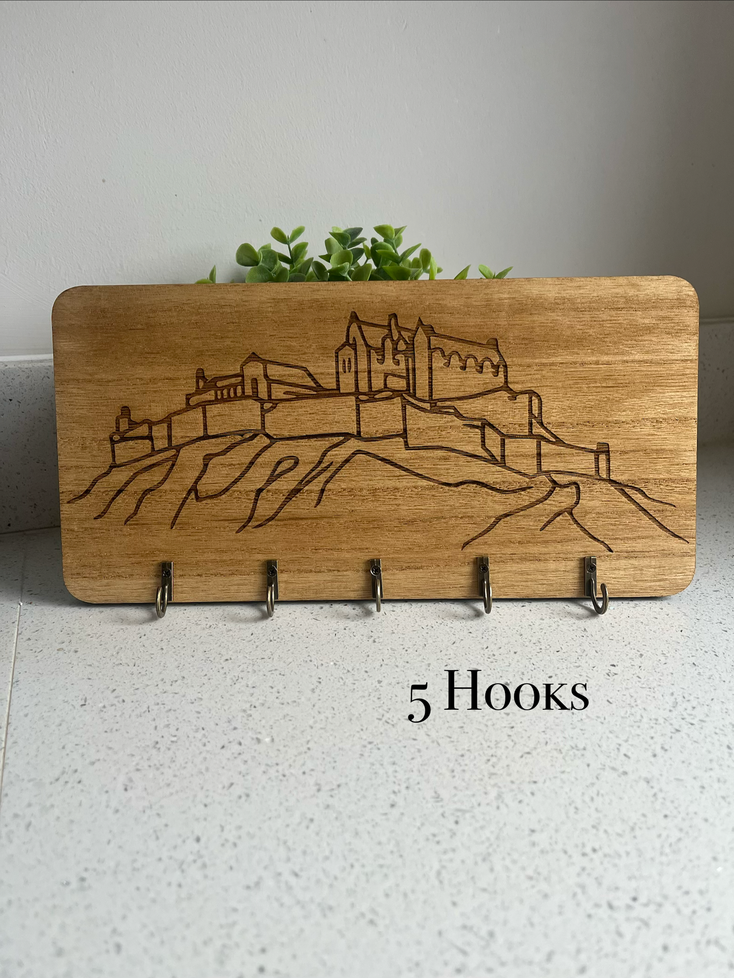 Engraved Key Holders - Scottish Line Art