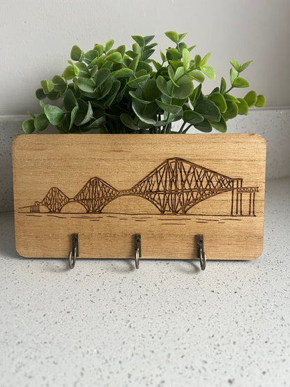 Engraved Key Holders - Scottish Line Art
