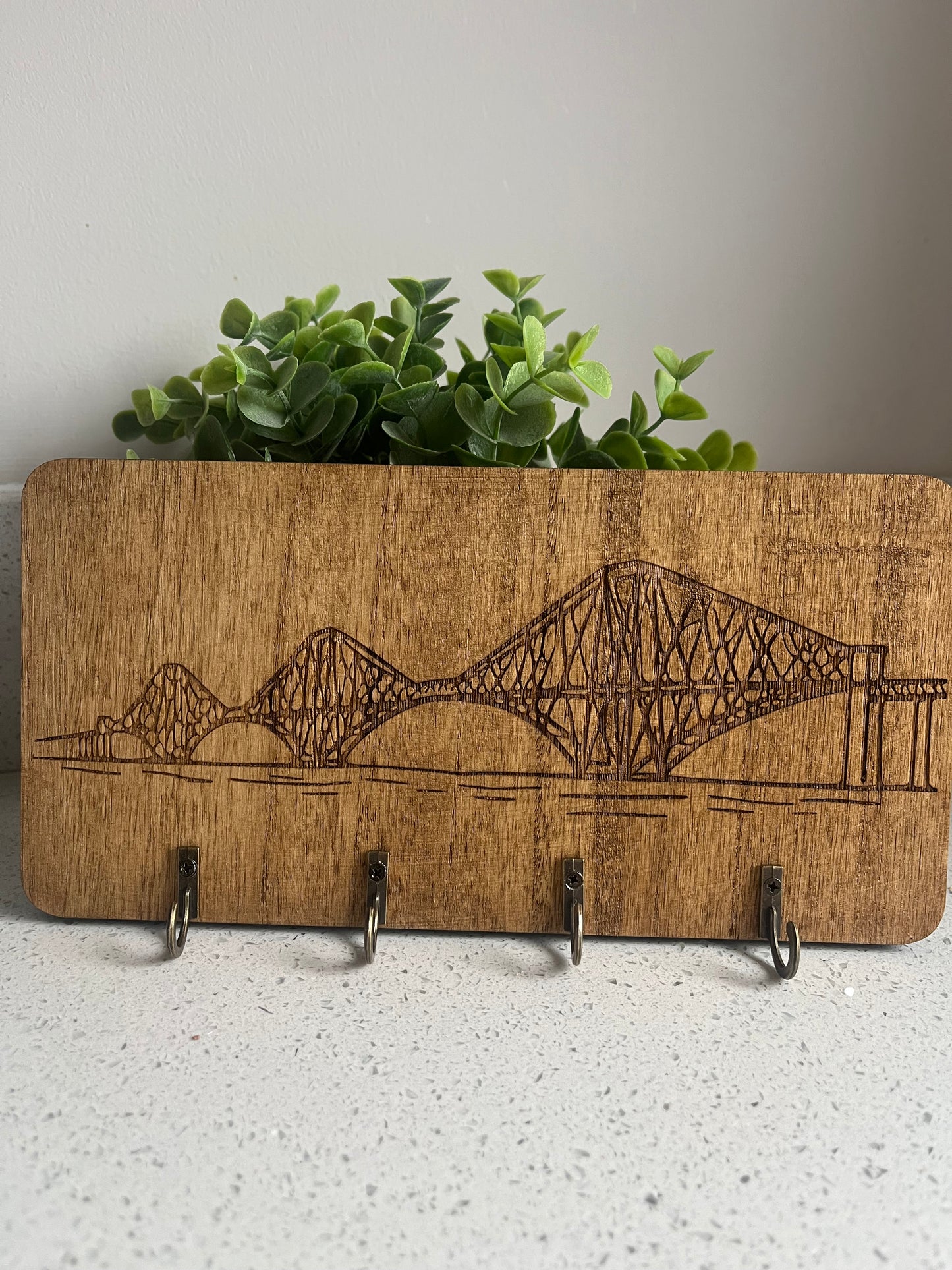 Engraved Key Holders - Scottish Line Art