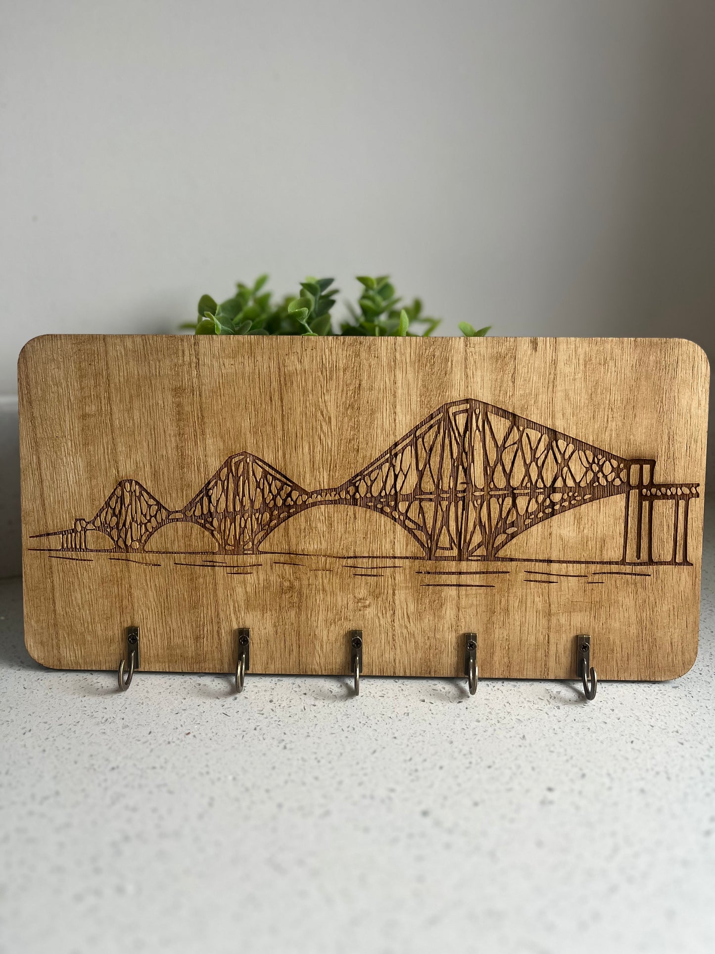 Engraved Key Holders - Scottish Line Art