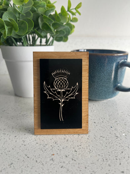 3D Fridge Magnets - Scottish Line Art