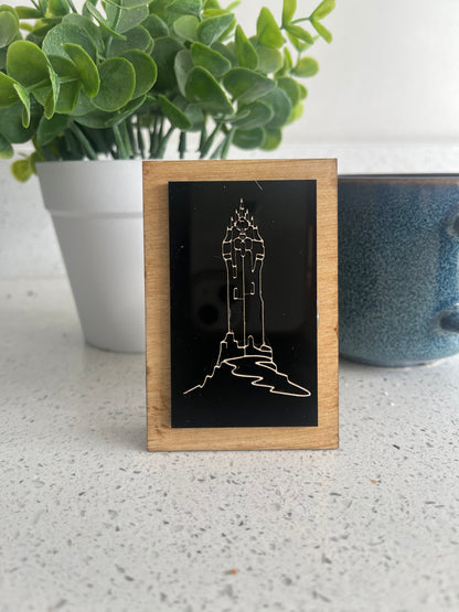 3D Fridge Magnets - Scottish Line Art